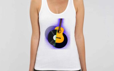 Débardeur femme – Coton Bio – Guitare Classique