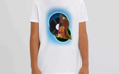 Tshirt Enfant – Coton Bio – Violoncelle