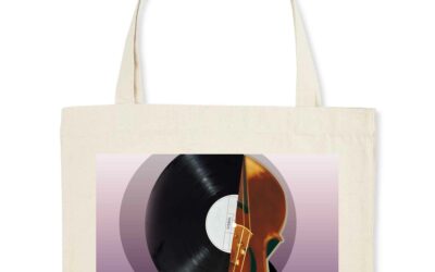 Shopping bag Vinyldéco Violoncelle