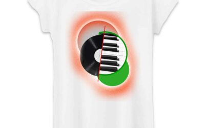 Tshirt Femme- Coton Bio – Piano