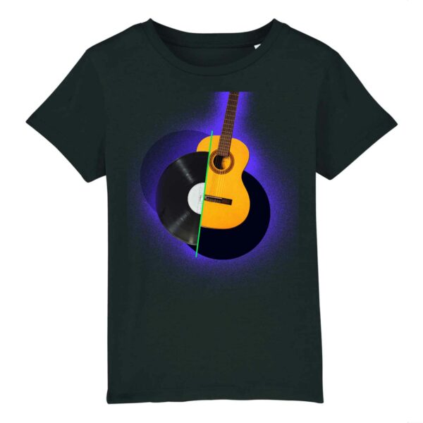 Tshirt Enfant - Coton Bio - Guitare Classique