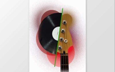 Poster – VinylDéco Guitare Basse
