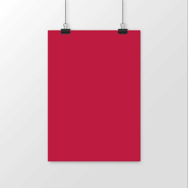 Poster Mat - Viva Magenta - vertical